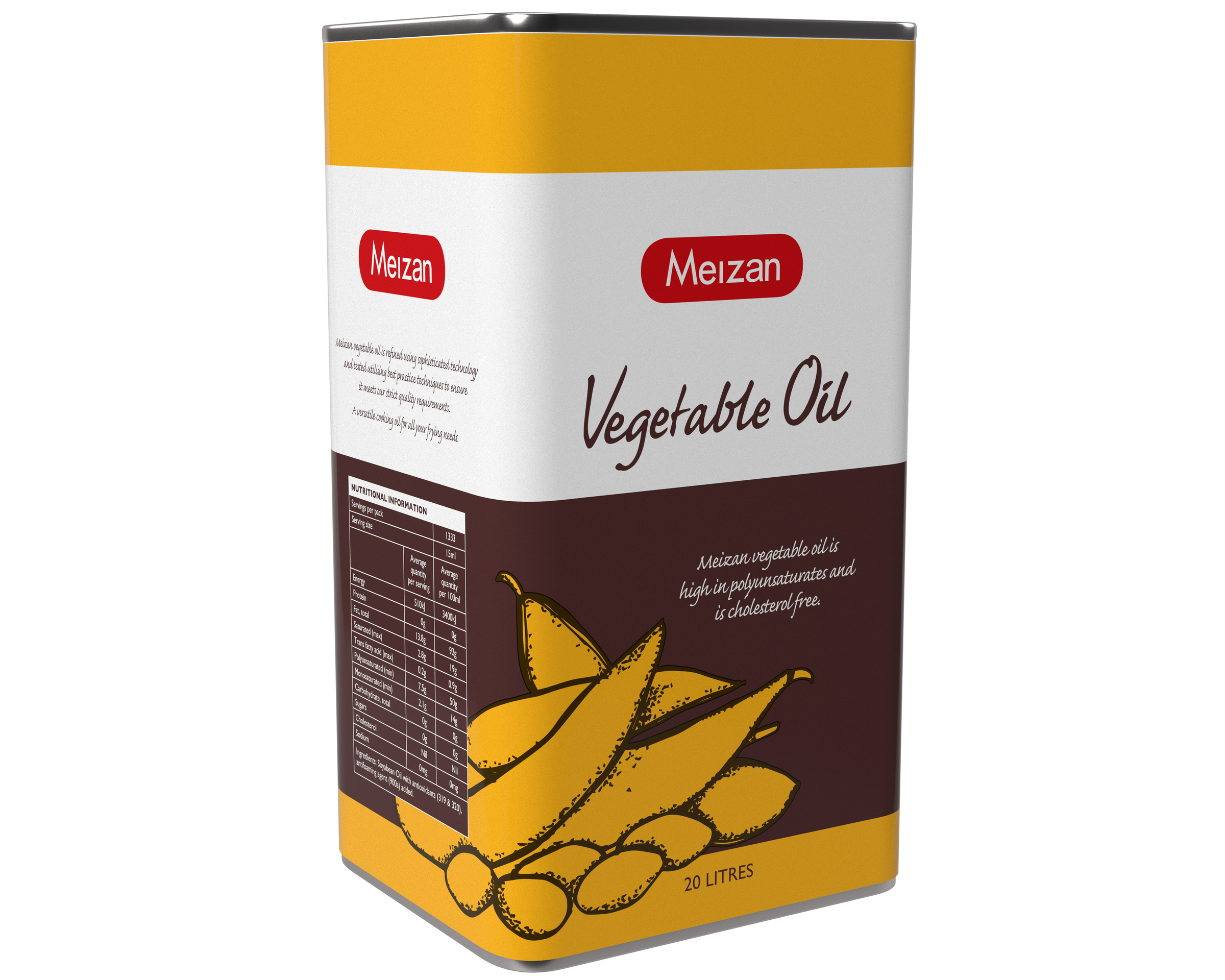 Meizan Vegetable Oil 20 l product photo