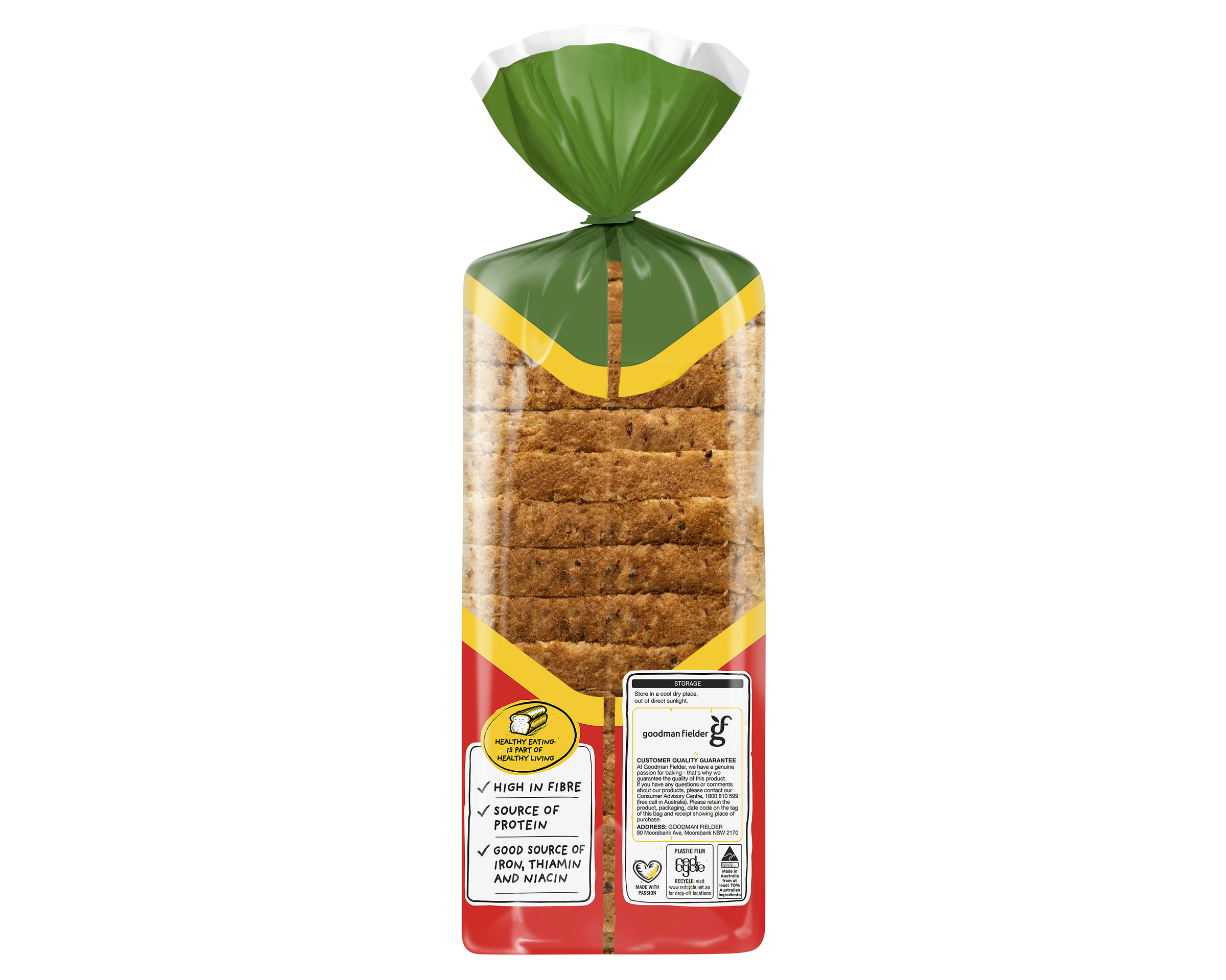 Bush Oven Sliced Bread Multigrain 700 g product photo