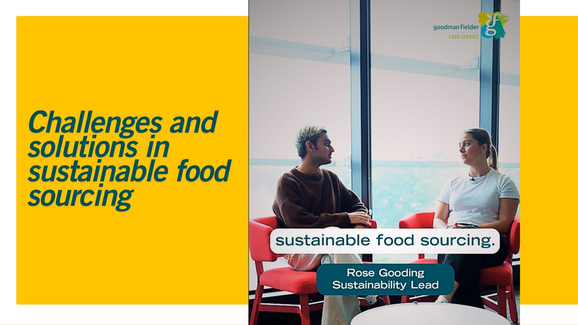 Challenges and solutions in sustainable food sourcing