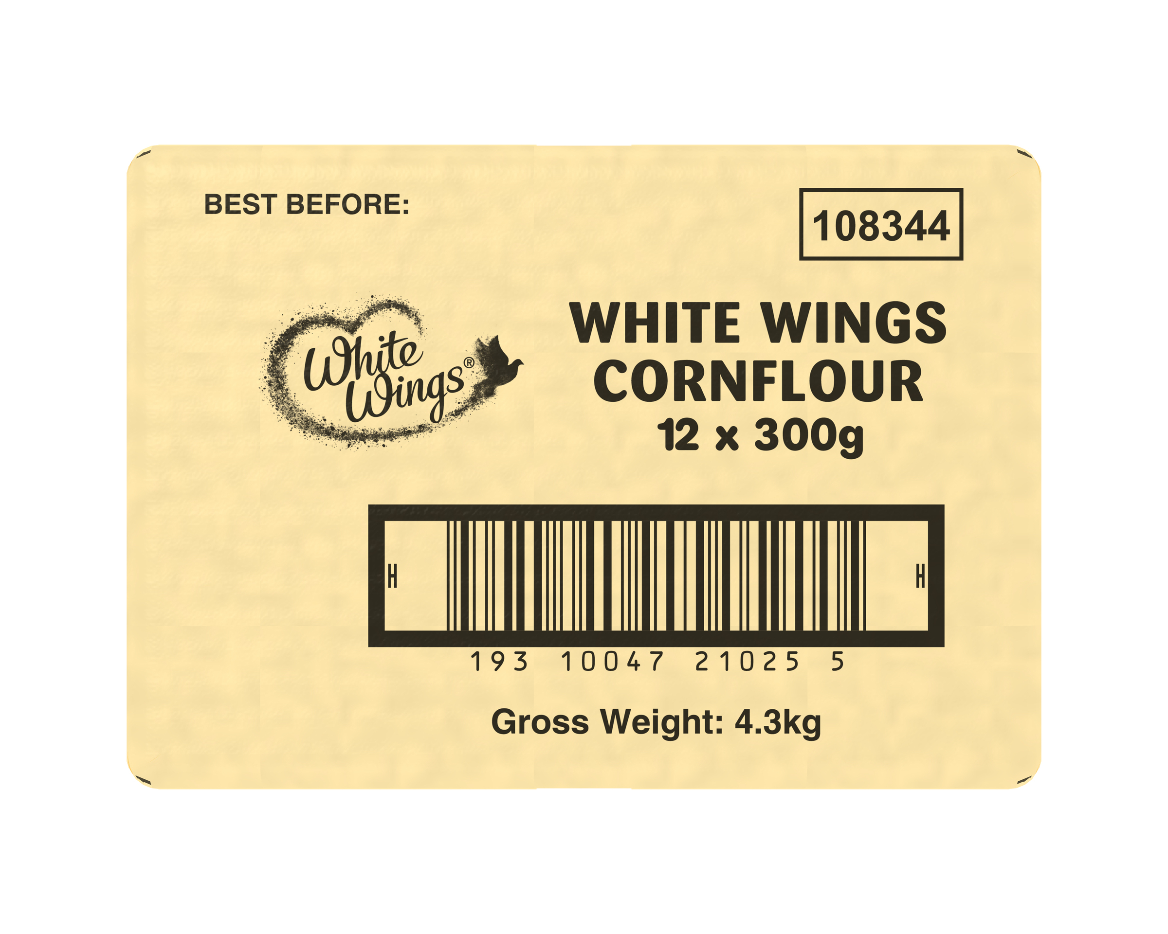 White Wings Cornflour 12 x 300g product photo