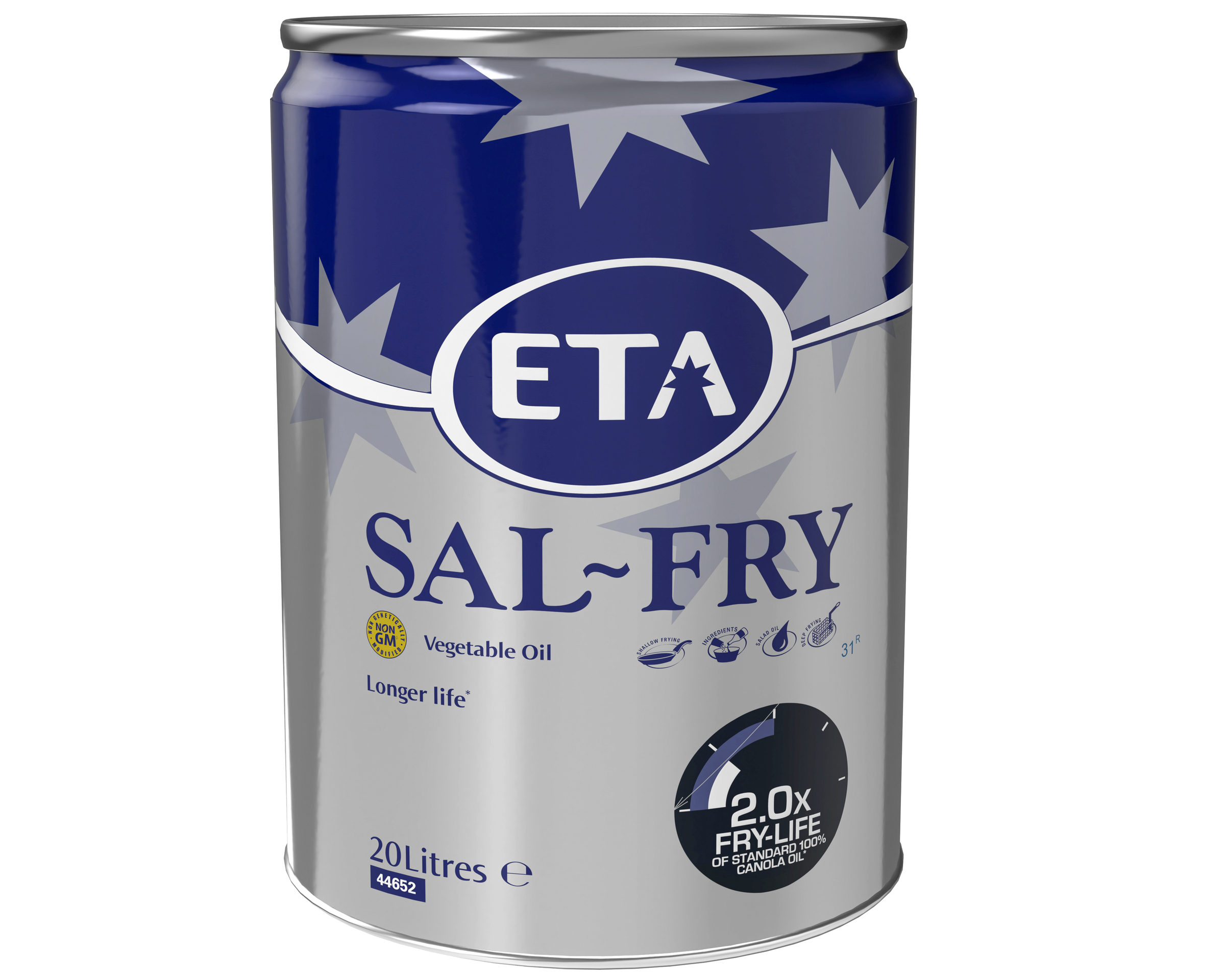 Eta Salfry Oil Blended Vegetable 20L product photo