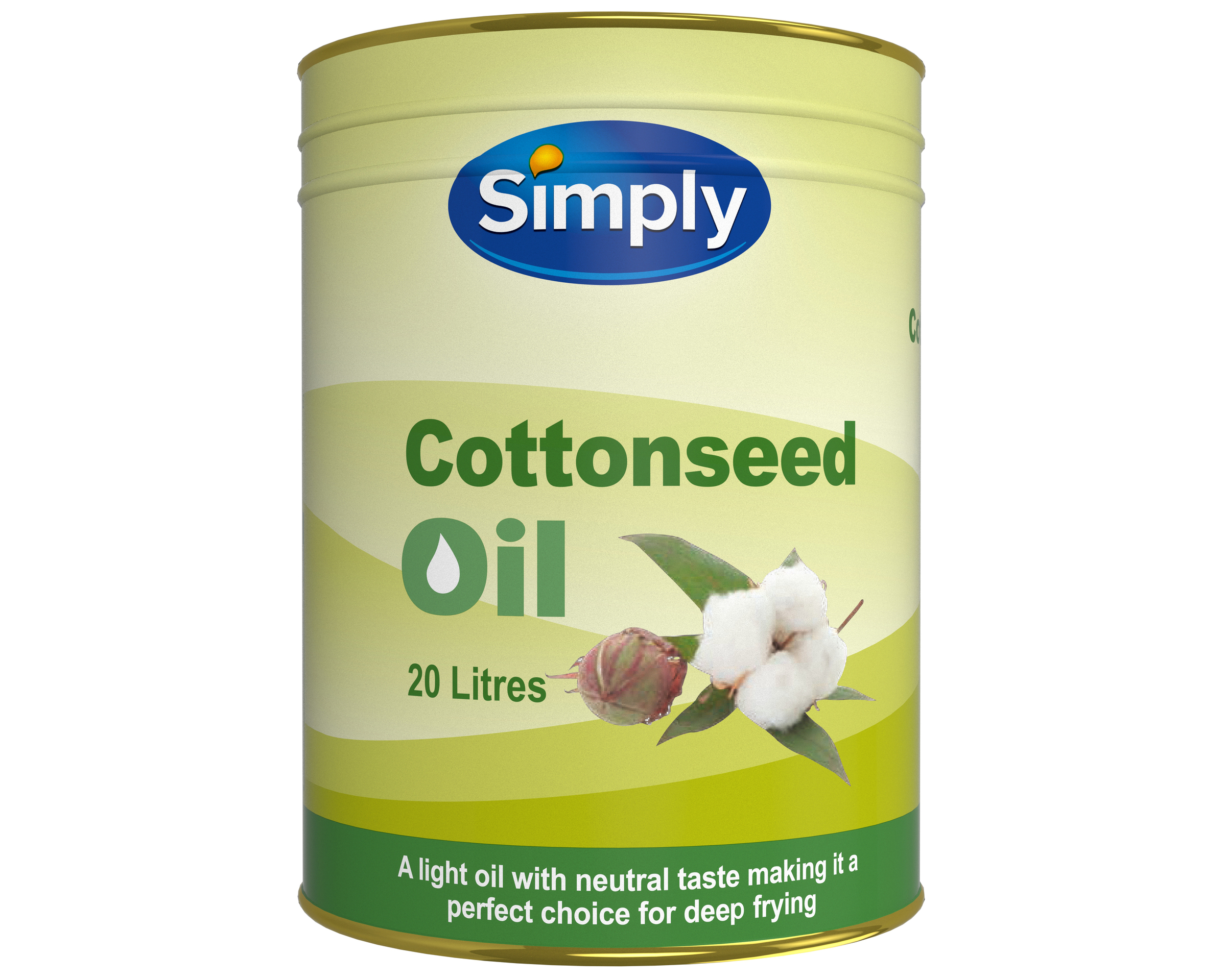 Simply Cottonseed Oil Drum 20 l