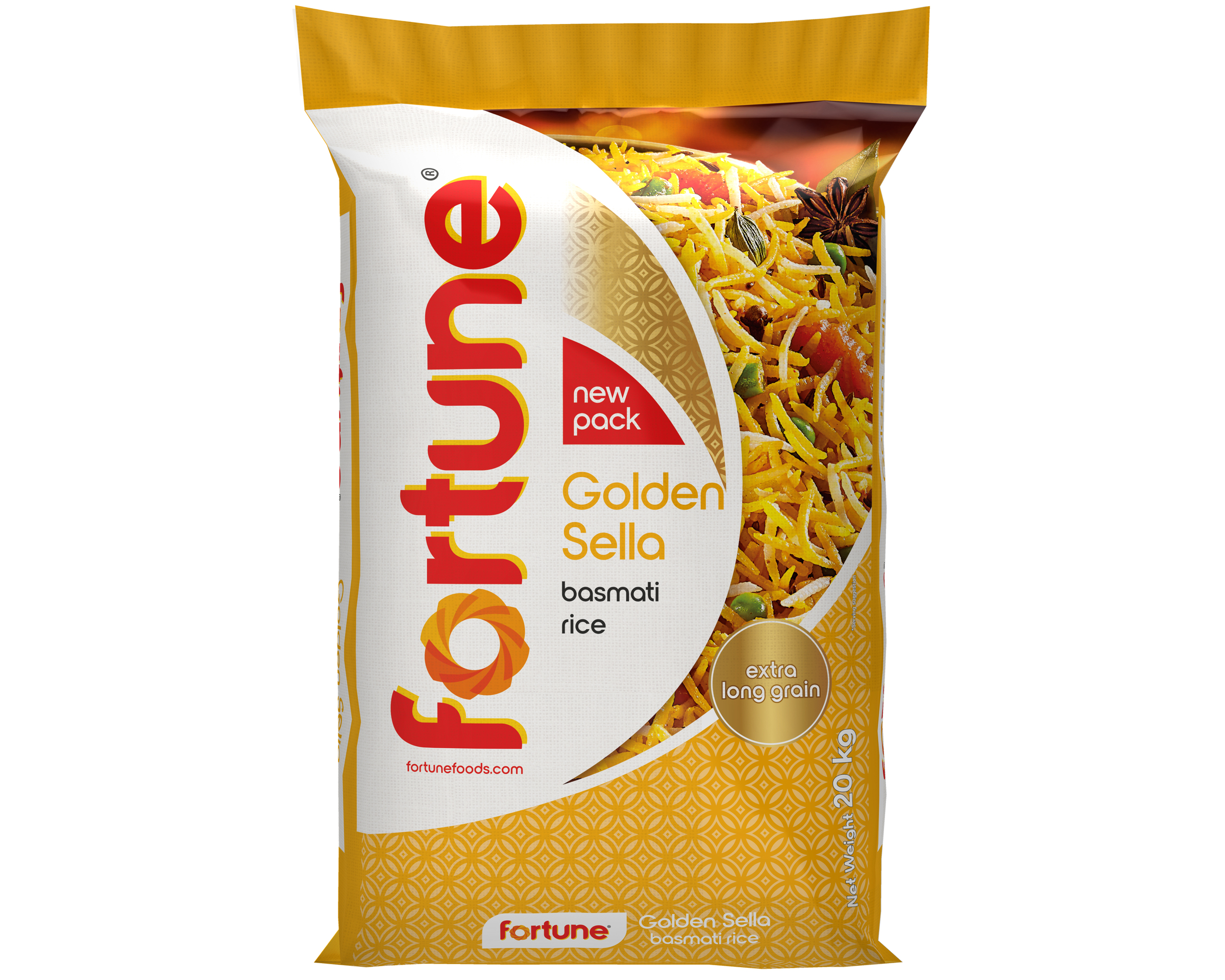 Fortune Golden Sella Basmati Rice 20kg product photo