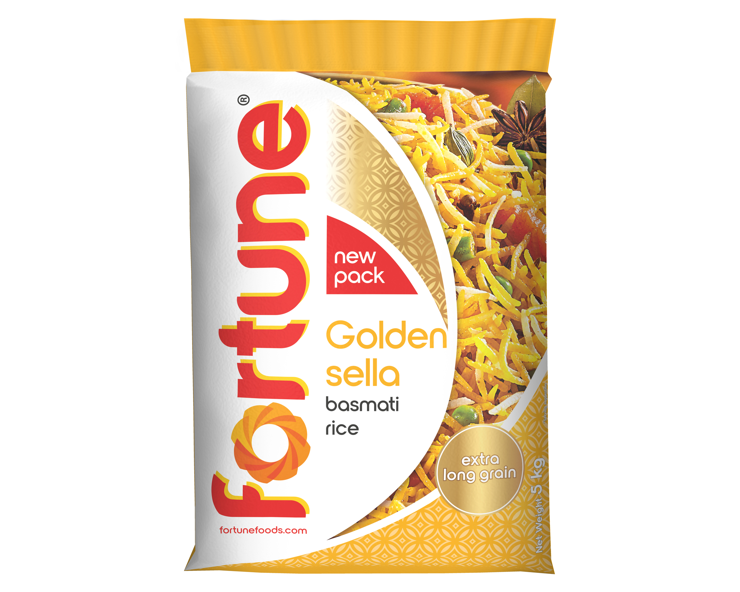 Fortune Golden Sella Basmati Rice 5kg product photo