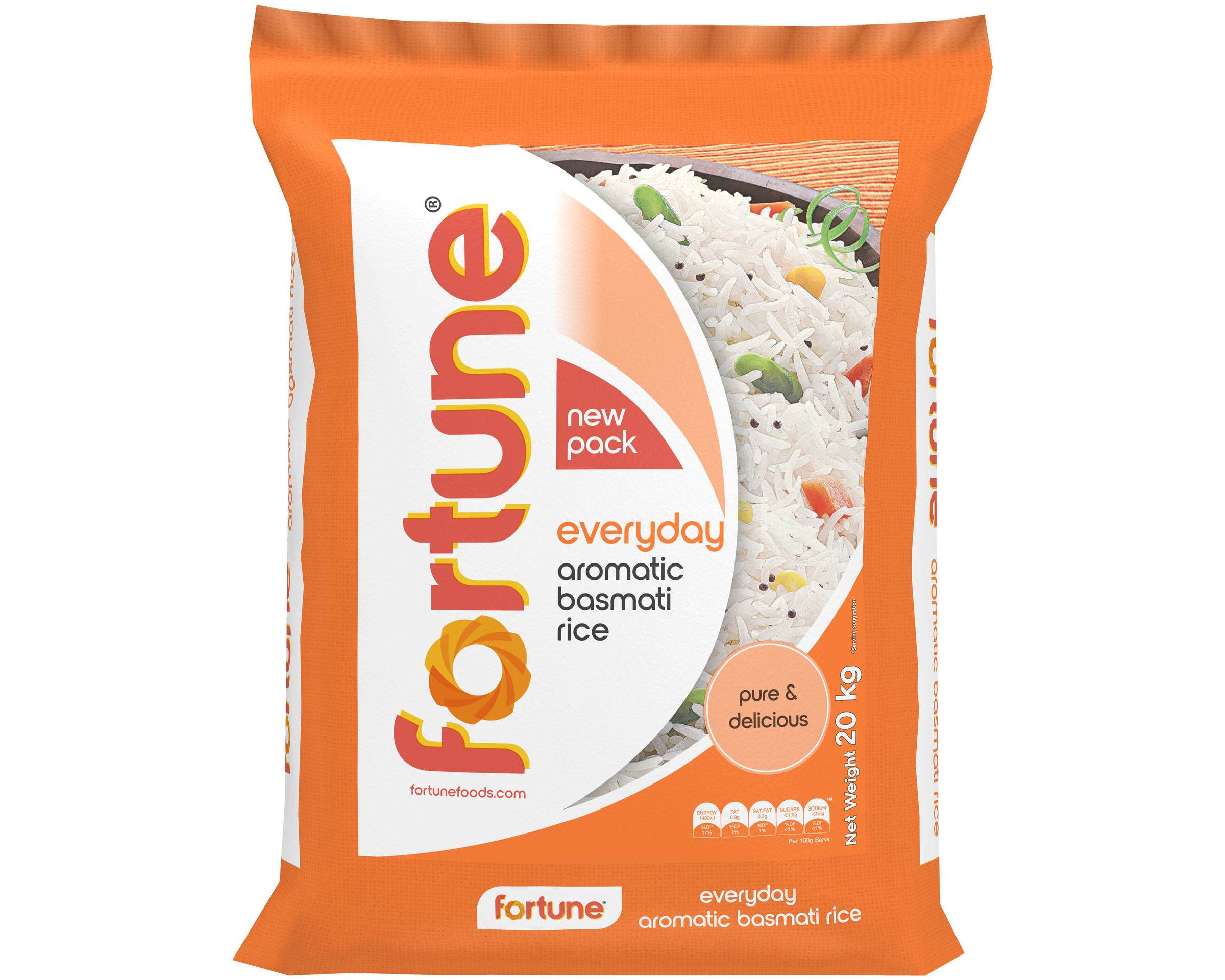 Fortune Everyday Rice Basmati 20 kg product photo