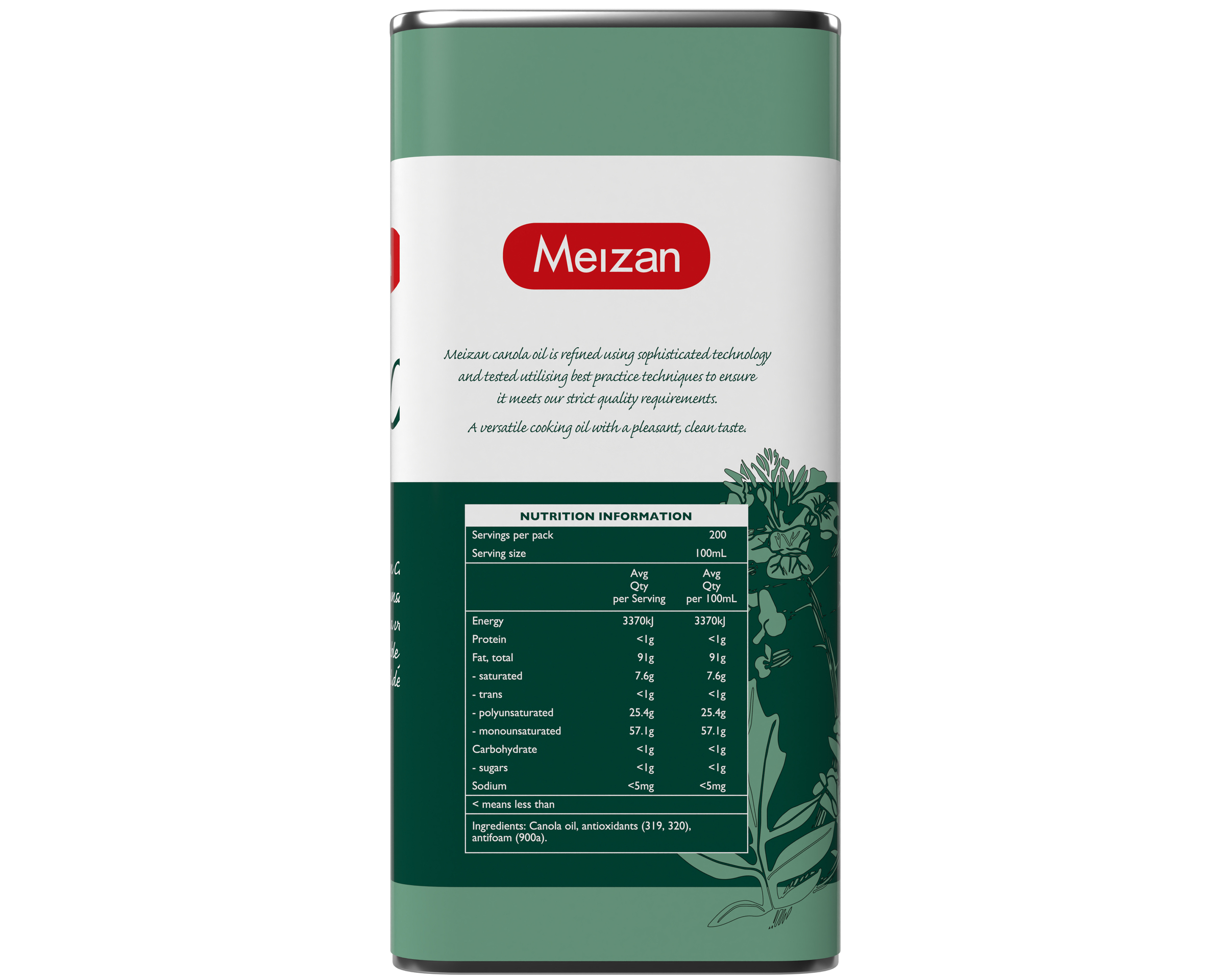 Meizan Canola Oil 20 l product photo