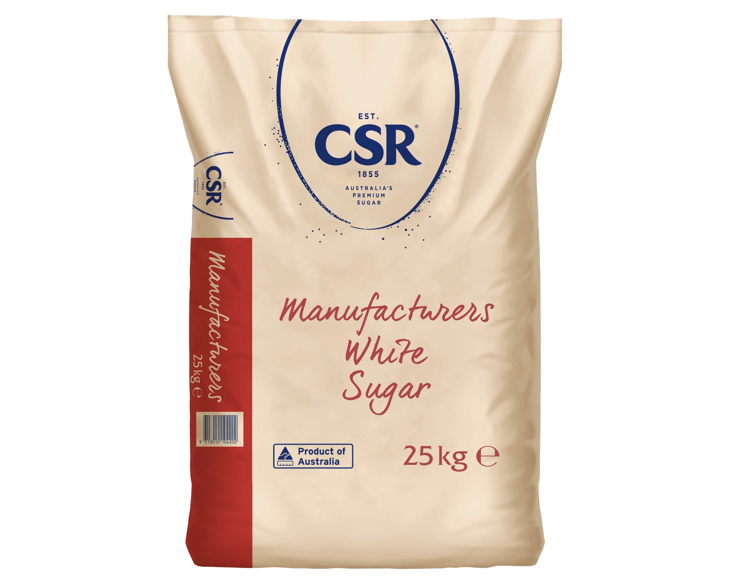 CSR Manufacturers White Sugar 25kg product photo