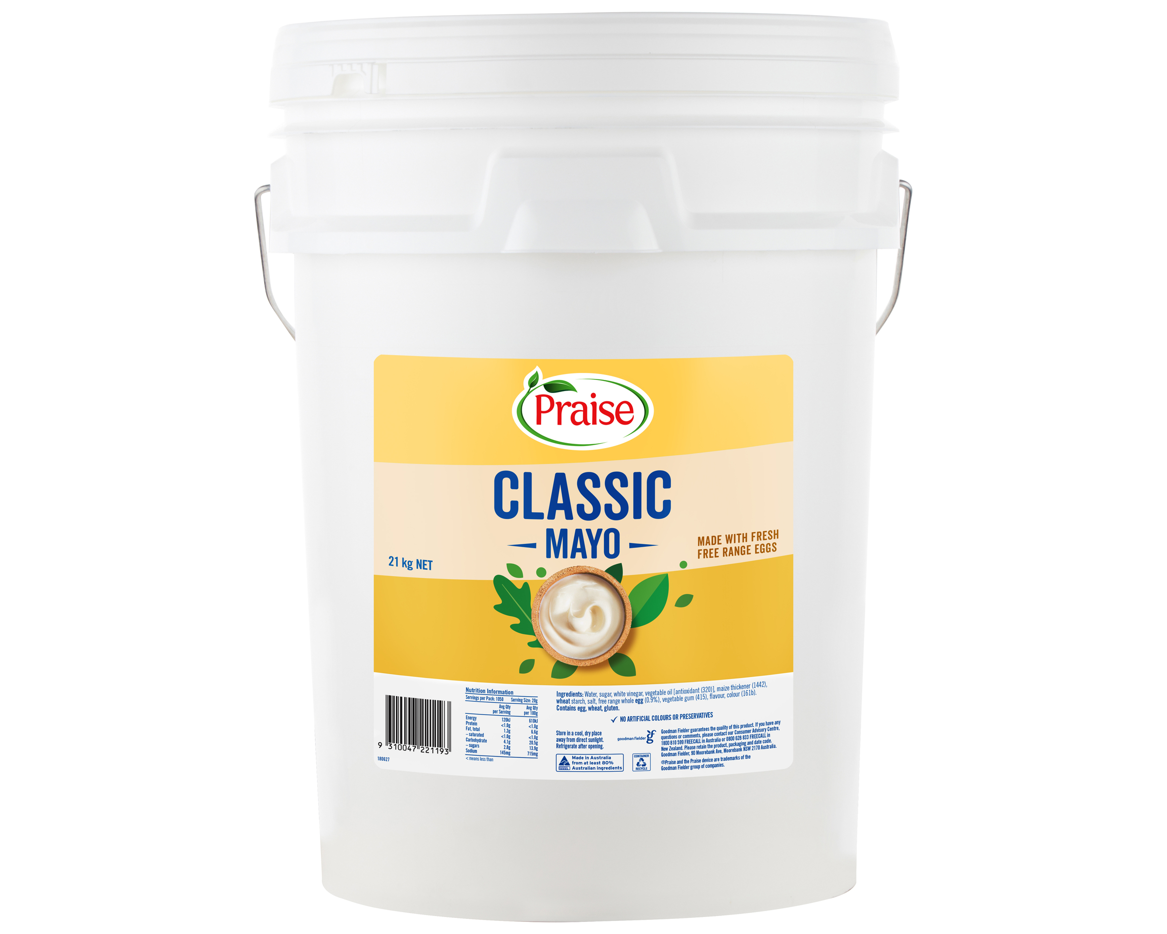 Praise Classic Mayo 21kg product photo