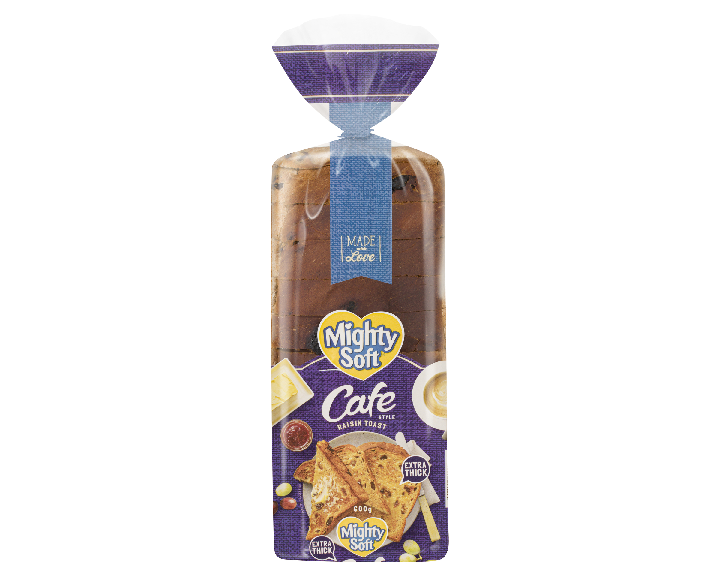 Mighty Soft Toast Cafe Style Raisin 600 g product photo