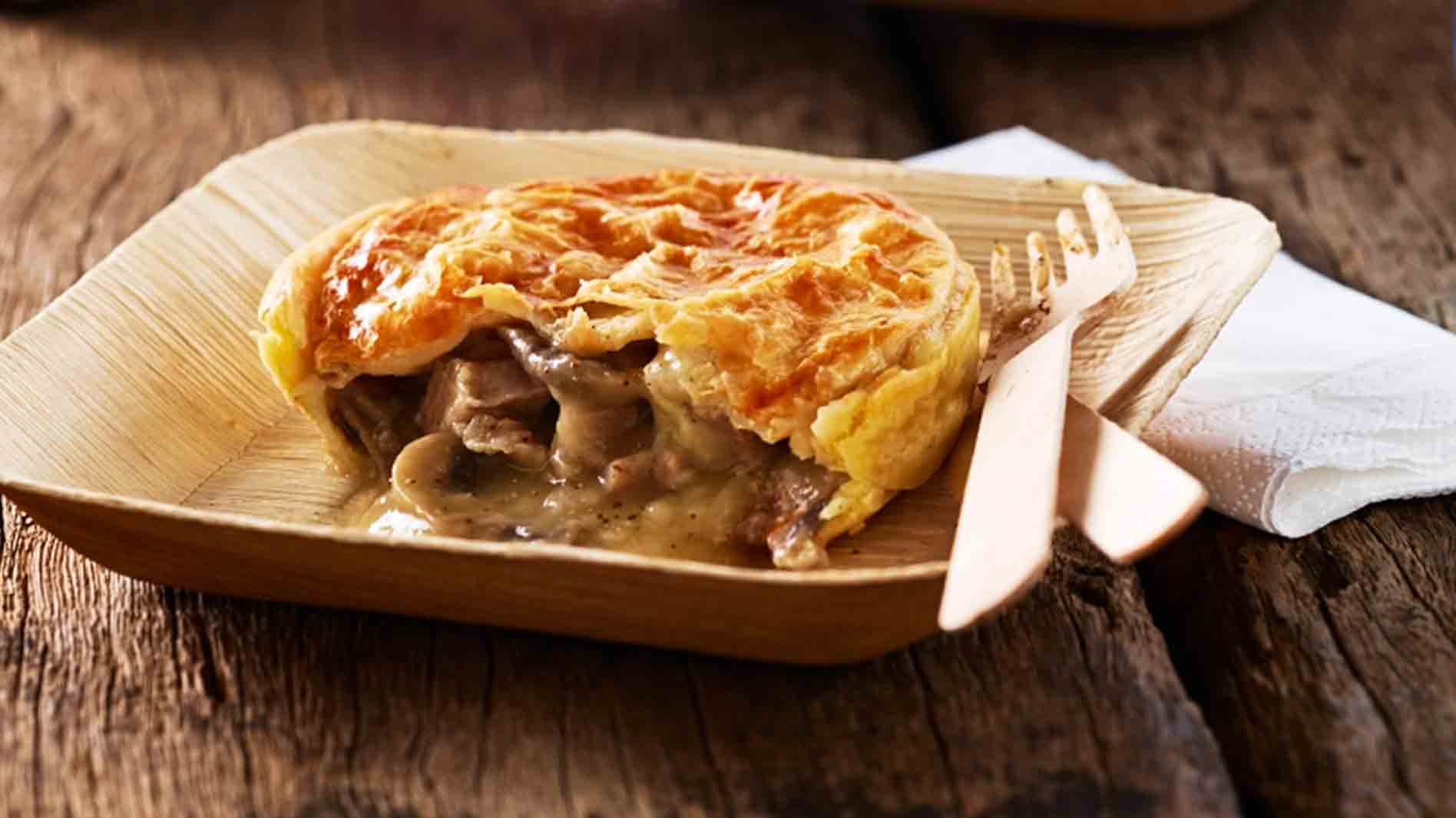 Veal and Mushroom Pie