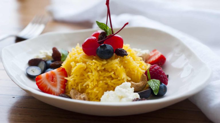 Zarda Rice plated