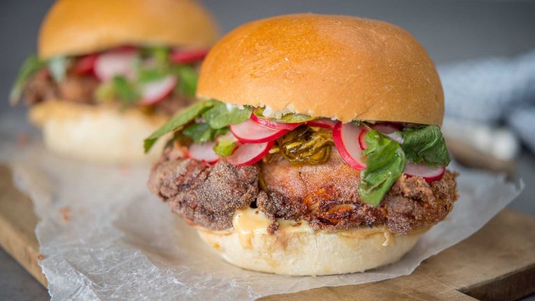 Image of the Karaage Chicken Burger