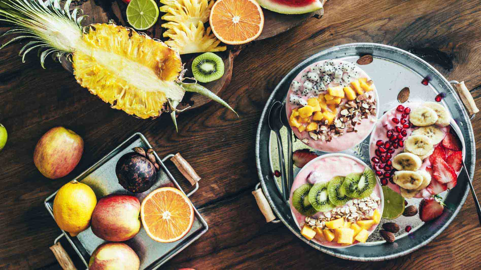 The image is of a pineapple to celebrate the summer food trends of 2018