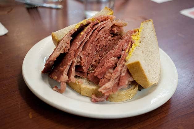 The Canadian Montreal Smoked Meat Sandwich