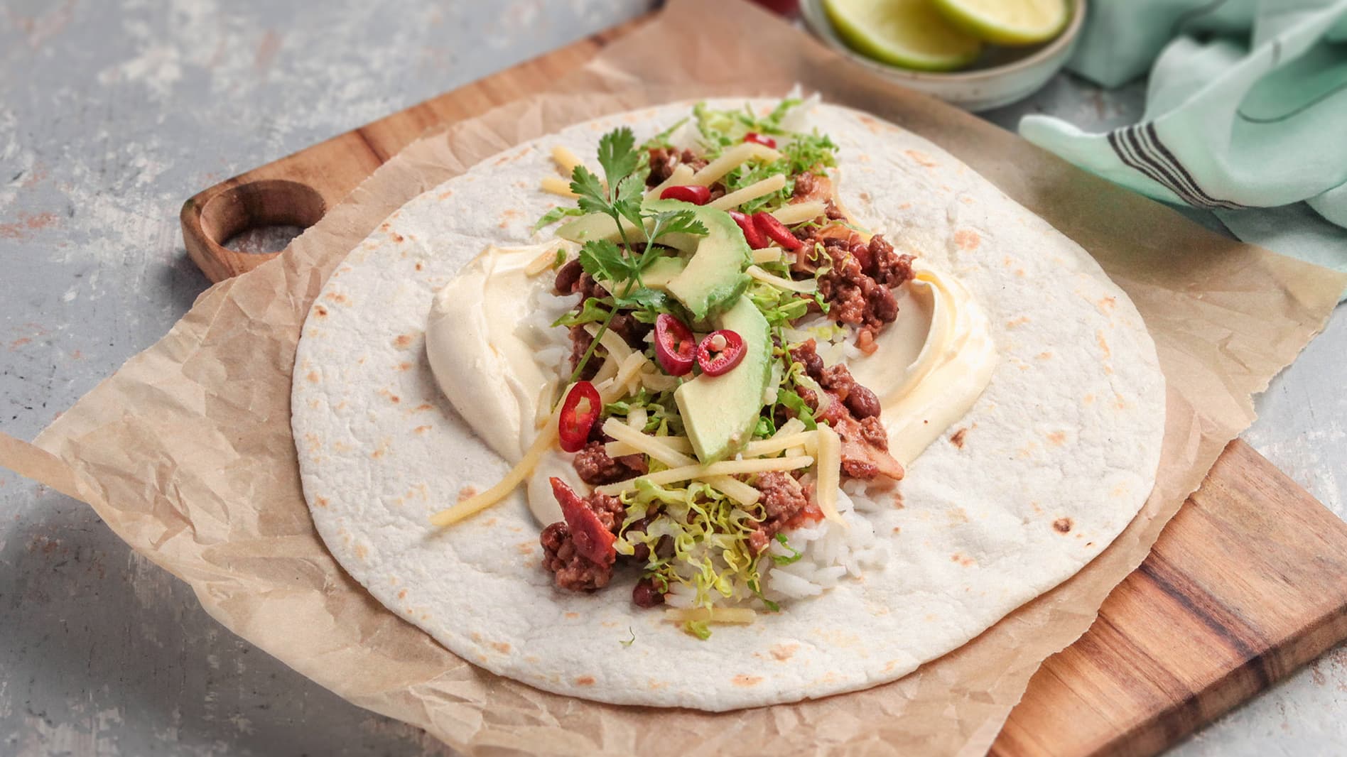 Image of the Mexican Burrito