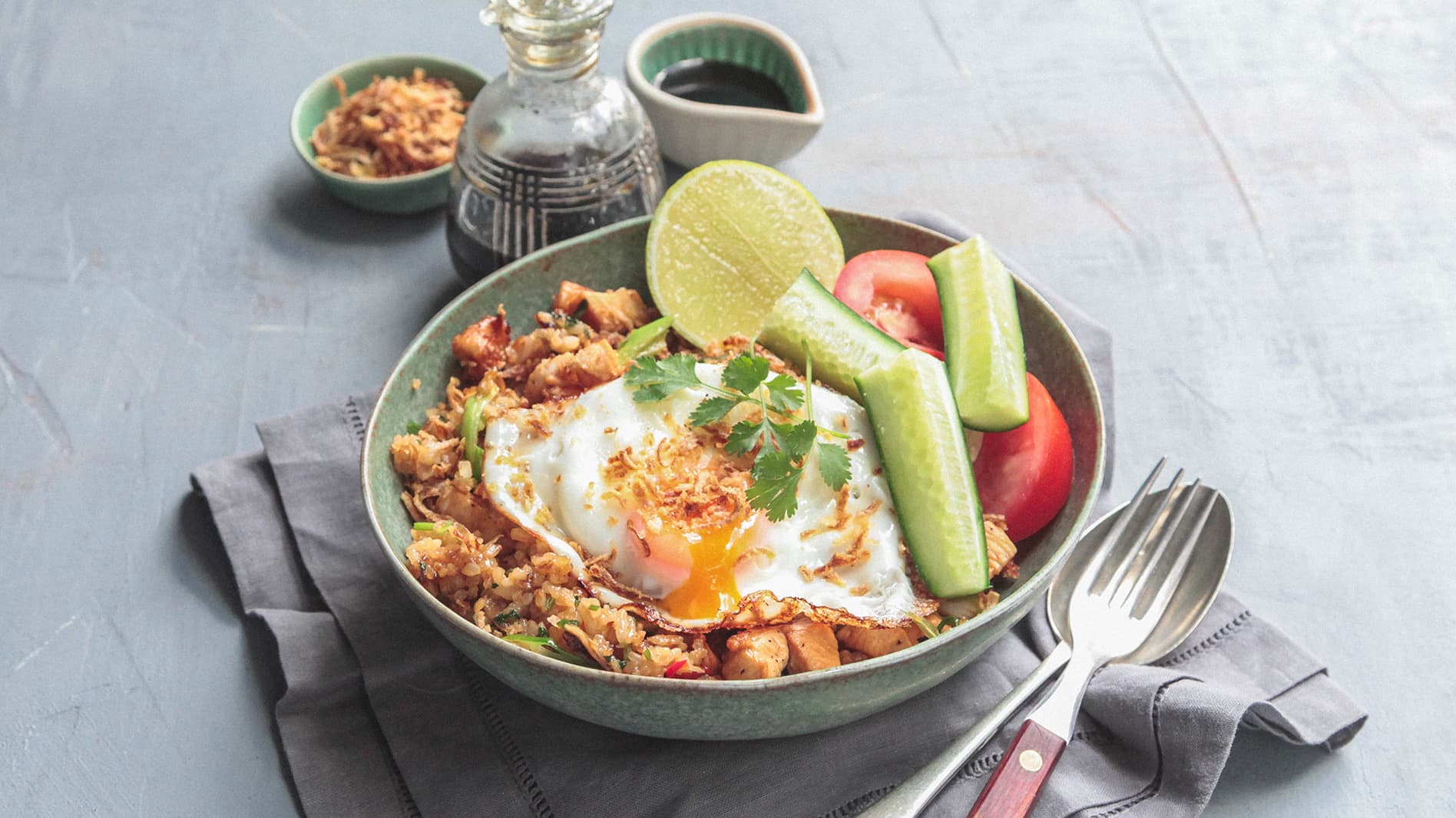 Image of the Nasi goreng dish