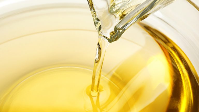 Image of oil being poured